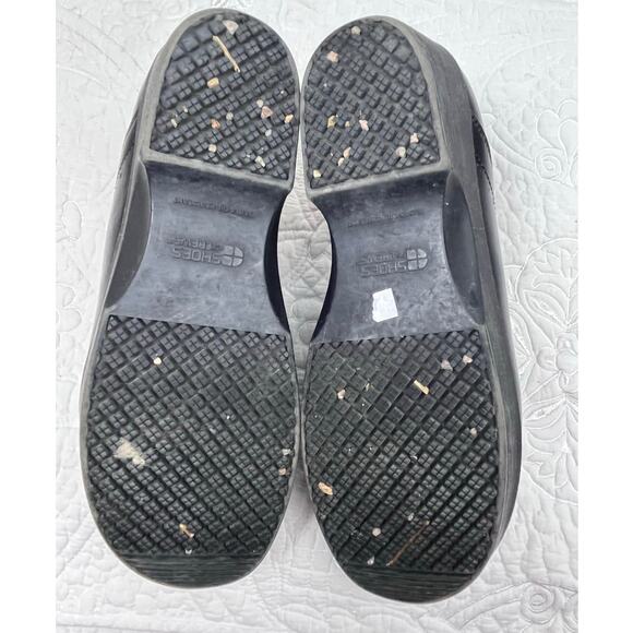 Dansko Women's Size 8 Black Leather Slip On Comfort Rubber Sole Clog Shoe - Picture 8 of 8